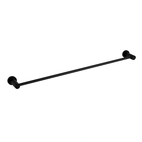 Toalheiro Porta Toalha de 60cm para Banheiro - Black Matte - Dpace9513 Drop Metais