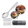 Kit 12 Colheres de Sobremesa Inoxidável Cozinha Pratica - 6