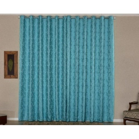cortina para sala jacquard tecido semi blackout 4,00x2,50:tiffany