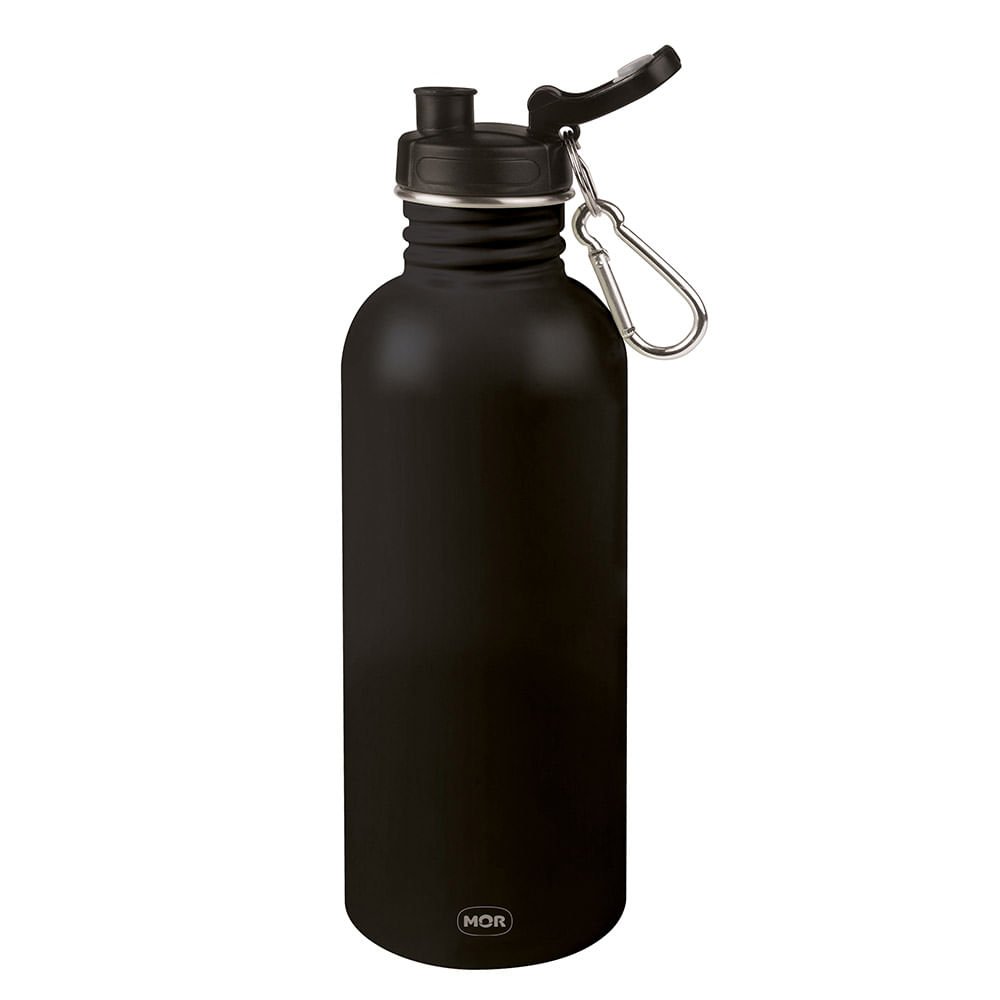 Garrafa Water To Go Trendy Preta 750ml MOR - 1