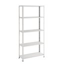 Ver imagem 6 de Estante / Armario de Aço 90cm 5 Bandejas Suporta 100kg:preta