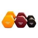 Ver imagem 4 de Kit Halter Sextavados Athletic 12kg 3 Pares de Halteres com Suporte para Treino e Musculação em Casa