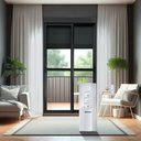 Ver imagem 2 de Porta Cor.Integ.Mot.Cont.Rem 2F.Mov.220x120 Elite c/Fecho Aut.V.Lis.Preto Brimak