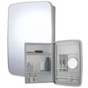 Ver imagem 2 de Armário 39x53cm Titan Silver - 11380 - Cris-metal Armario 39x53cm Titan Silver 11380 Cris-metal