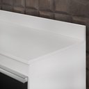 Ver mais imagens de Balcão Gabinete 180cm com Tampo Dallas Branco - Lumil Lumil Móveis