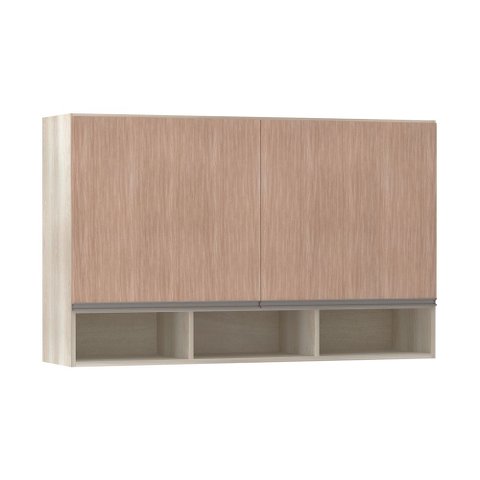 Armário Luciane 120cm 2 Portas com Nicho Luci