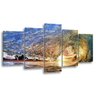 Quadro Decorativo 129x63 Sala Quarto Surf Mar Ondas - 2