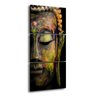 Quadro Decorativo 122x60 Vertical Buda Colorido - 4