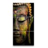 Quadro Decorativo 122x60 Vertical Buda Colorido - 1