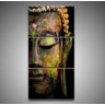 Quadro Decorativo 122x60 Vertical Buda Colorido - 5