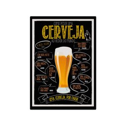 Quadro Como Pedir Uma Cerveja - 1