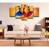 Quadro Decorativo 129x70 Sala Quarto Abstrato Dança Espanha - 2