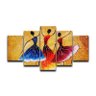 Quadro Decorativo 129x70 Sala Quarto Abstrato Dança Espanha - 1