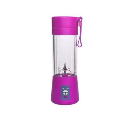 Mini Liquidificador Portátil Pratico 6 Lâminas - Roxo