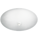 Ver imagem 1 de Plafon Charm com Vidro Redondo Fosco de 250mm com 1 Furo