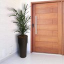 Ver imagem 3 de Kit 2 Vaso Plantar Lux 65x30 Decoração Hall Entrada Jardim Design Elegante