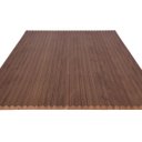 Ver imagem 6 de Painel Ripado Canelado/ondulado Nogueira 2750 X 445 X 9mm - Caixa com 4 Painéis = 5m2