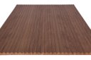 Ver imagem 6 de Painel Ripado Canelado/ondulado Nogueira 2750 X 445 X 9mm - Caixa com 4 Painéis = 5m2