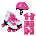 Ver imagem 2 de Patins Roller Flash Feminino com acessórios