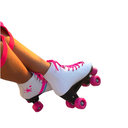 Ver imagem 4 de Patins Roller Flash Feminino com acessórios