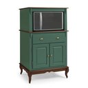 Ver imagem 1 de Balcão Hannover 80cm para Forno - 60717 Mmj-lz Lz-verde Musgo/imbuia