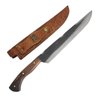 Faca Brut Forge 10' Modelo Antiga Artesanal Churrasco Aço Carbono Cabo Madeira Imbuia - 1