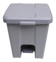 Ver imagem 7 de Cesto Quadrado Com Pedal 15 Litros P15:Branco