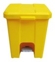 Ver imagem 5 de Cesto Quadrado Com Pedal 15 Litros P15:Branco