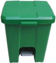 Ver imagem 6 de Cesto Quadrado Com Pedal 15 Litros P15:Branco
