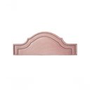Ver imagem 6 de Cabeceira Casal Luxo 140x60 Veludo Rosê Tachas Fumê