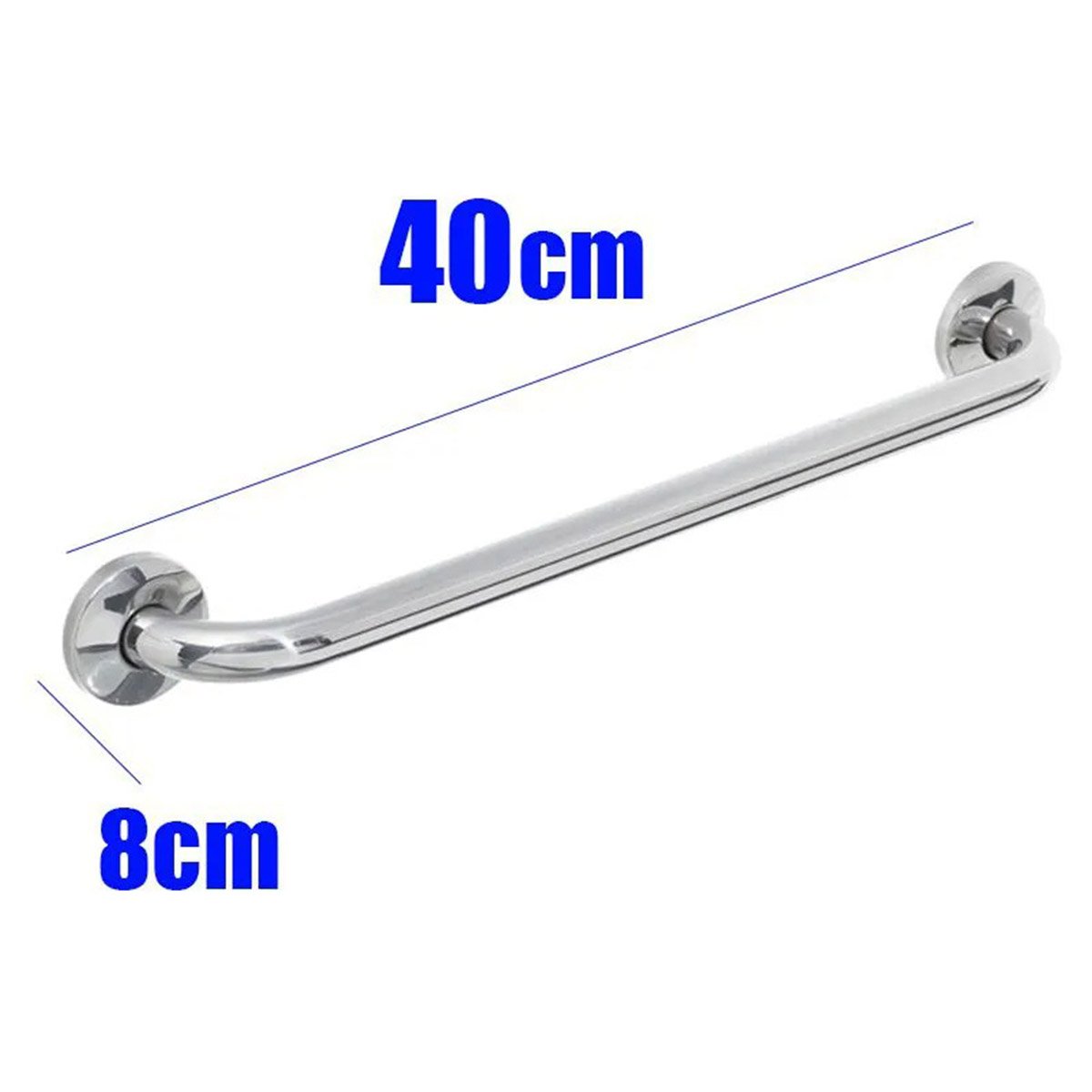Barra de Apoio 40cm Aço Inox Kit 11 Unidades Idoso Deficiente Banheiro Box Corrimao Escada Acessibil - 3