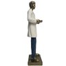 Estatueta Decoração Odontólogo Dentista Enfeite Resina 25cm - 5