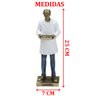 Estatueta Decoração Odontólogo Dentista Enfeite Resina 25cm - 6