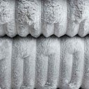 Ver imagem 2 de Cobertor Manta Alaska Casal Queen 2,40m X 2,20m Manta Flannel Soft - Cinza Platina - 100% Poliéster