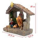 Ver imagem 2 de Presépio de Natal Realista em Resina Iluminado Fita de Led 20cm
