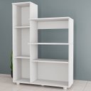 Ver imagem 5 de Armário Organizador Multiuso Cozinha e Lavanderia Mdp - 143x96cm - Branco Clean