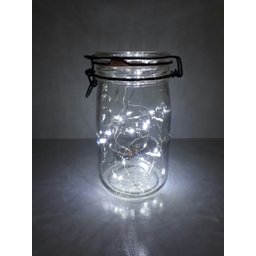 8 Fios com Micro luzes de LED Decoração Iluminação de Natal Branco Frio Amor Lindo - 3