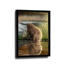 Ver imagem 2 de Quadro Leão Natureza -- Br Artes