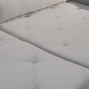 Ver mais imagens de Sofá Retrátil e Reclinável Valência Luxo Linho 2.10m com Almofadas Decorativas Jc Estofados
