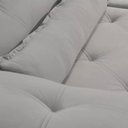 Ver imagem 5 de Sofá Retrátil e Reclinável Valência Luxo Linho 2.10m com Almofadas Decorativas Jc Estofados