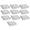 Ver imagem 1 de Ralo Oculto Invisivel 15x15 Anti Odor Kit 11 Uni Cozinha Inox Lavanderia Casa Banheiro Lavabo Limpez