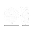 Ver imagem 2 de Almofada de Nó Circle Verde Musgo