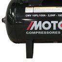 Ver imagem 2 de Compressor de Ar 10 Pés 2,0 HP 100 Litros 2 Pistões CMV-10PL|100A Profissional MOTOMIL