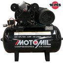 Ver imagem 1 de Compressor de Ar 10 Pés 2,0 HP 100 Litros 2 Pistões CMV-10PL|100A Profissional MOTOMIL