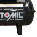 Ver imagem 3 de Compressor de Ar 10 Pés 2,0 HP 100 Litros 2 Pistões CMV-10PL|100A Profissional MOTOMIL