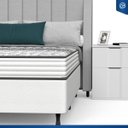 Ver imagem 6 de Cama Box com Colchão de Molas Ensacadas Double Face Essence Probel Casal 138cm