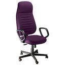 Ver imagem 1 de Cadeira Presidente Com Espaldar Alto Linha Blenda Roxo