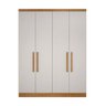 Guarda Roupa 4 Portas Modulado 100% Mdf Camaru Fendi - 1