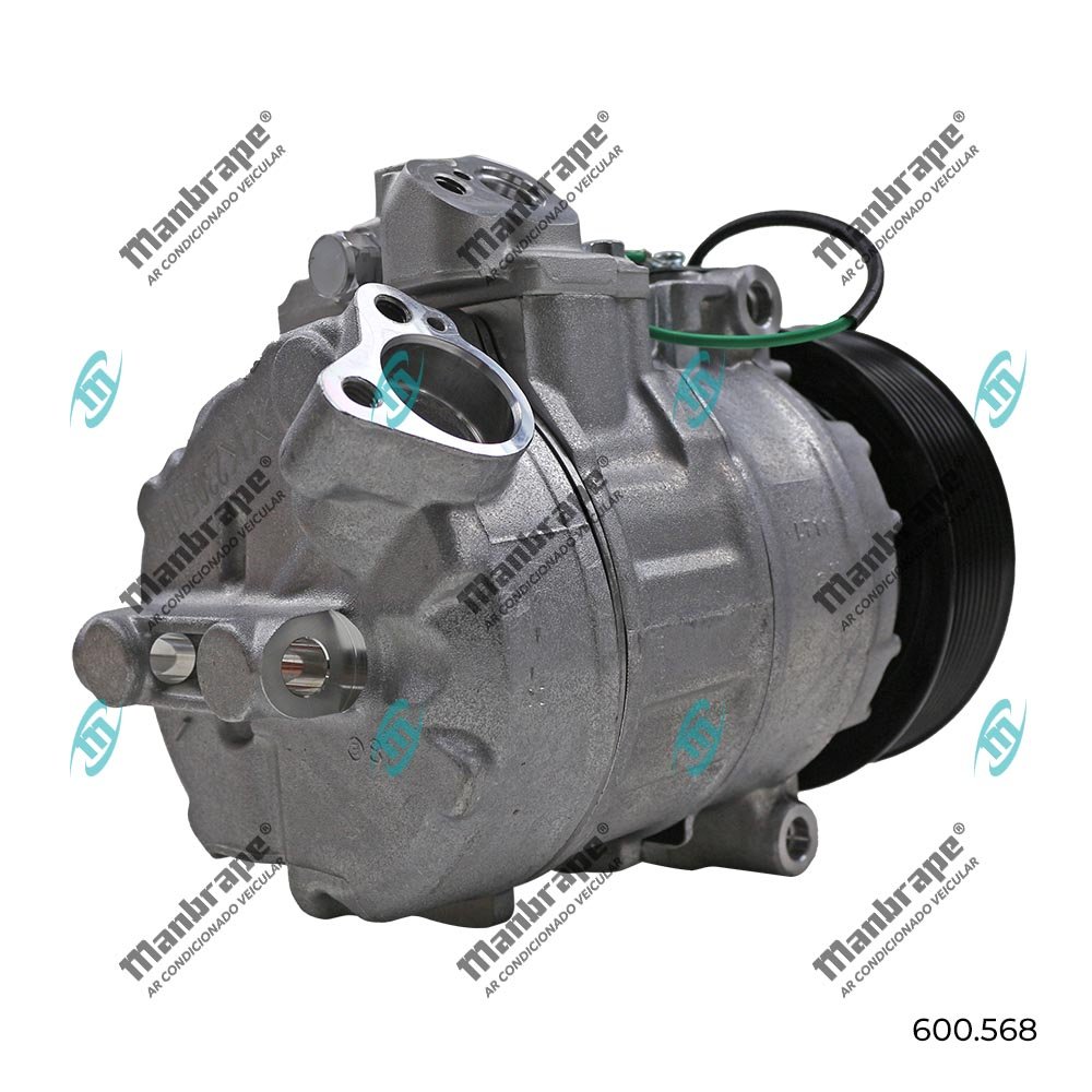 Compressor Modelo Aa Denso 7sbu16c Caminhão Axor - 5