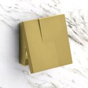 Ver imagem 2 de Kit Acabamento Descarga Hydra Padrão Deca e Docol + 2 Registro Chuveiro Dourado Fosco Alavanca Metal